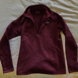 PATAGONIA maroon better sweater